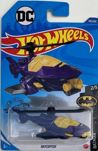 Hot Wheels - Batcopter - Dc Batman - Original Mattel -