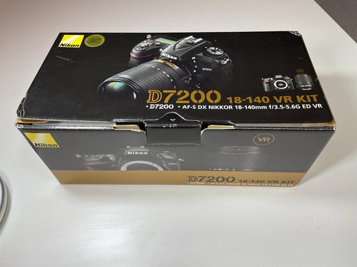 Imagen 6 de 8 de Nikon D7200 + Lente 18-140mm (caja Original Y Accesorios)