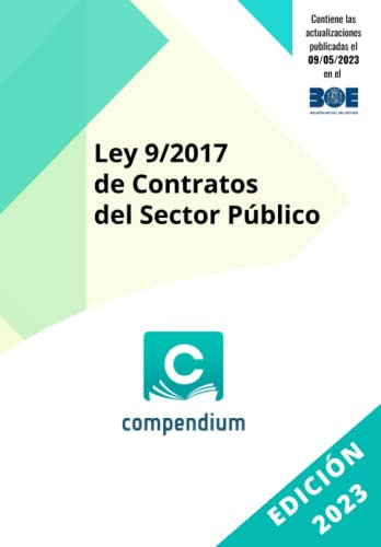 Ley 9-2017 De Contratos Del Sector Publico