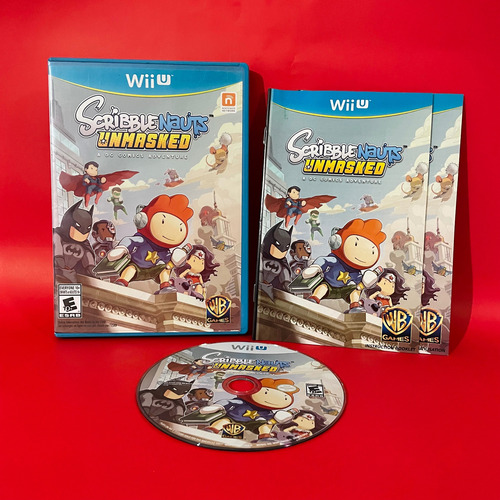 Scribblenauts Unmasked A Dc Comics Adventures - Wii U (Usado)
