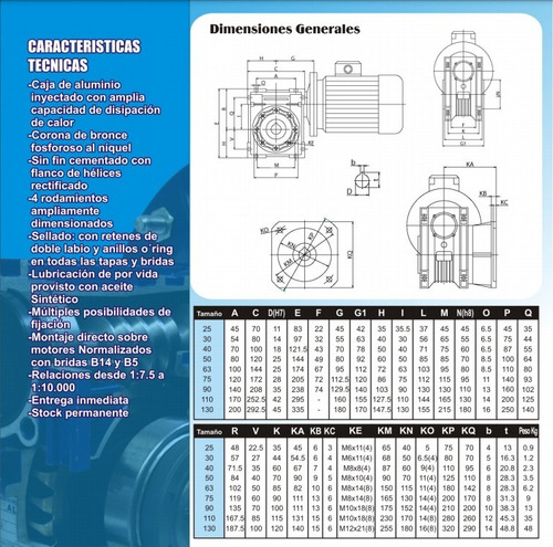Imagen 4 de 5 de Motorreductor A Sinfín Y Corona Nmrv 25