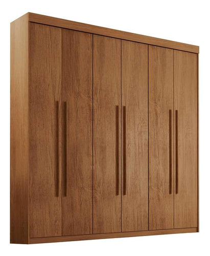 Guarda-roupa Casal Xangai 6 Pt 2 Gv Imbuia