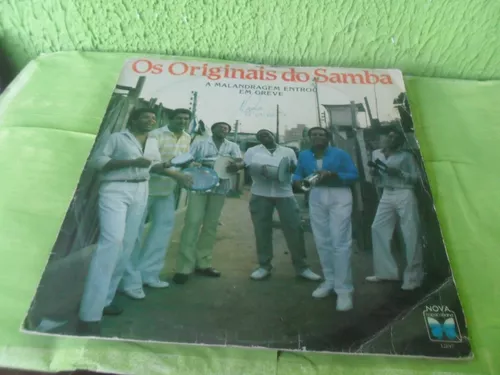 Os originais do samba - A malandragem entrou em greve º - Vinil