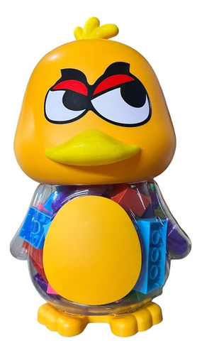 Angry Duck 12 Piezas Mayoreo , Con 40 Mega Blocks Para Niños
