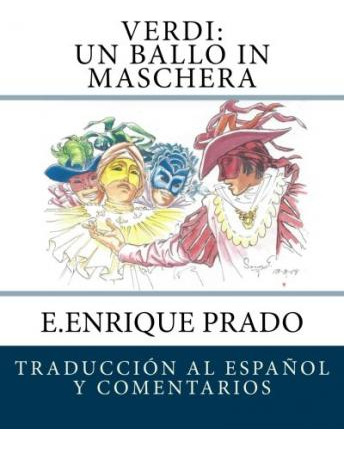 Libro Verdi : Un Ballo In Maschera: Traduccion Al Espanol...