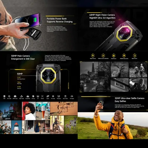 Ulefone Armor Mini 20 Pro 8gb+256gb Ip68/ip69k Android 14 Di
