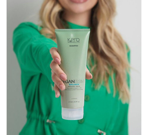K.pro Shampoo Balance Veganíssima Vegano Sem Sal 240ml