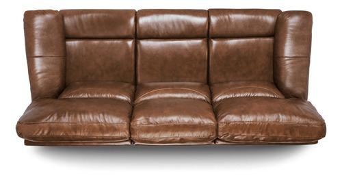 Rosen Sofá Reclinable Poch Cuero 3 Cuerpos