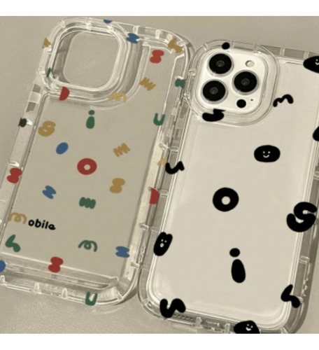-funda De Silicone Colchón Aire Transparente Para iPhone Case