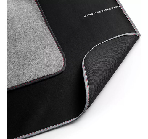 Alfombra Para Rodillo Entrenamiento Elite Dry Mat Negro