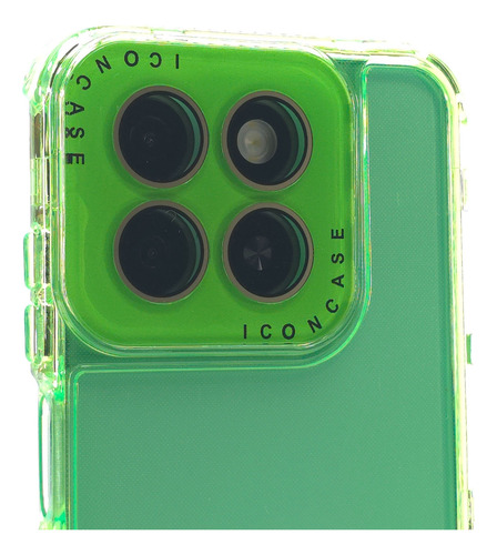 Funda 3 En 1 Para Zte A55 Case Uso Rudo Bumper Protector Rainbow Dream - Verde Zte A55