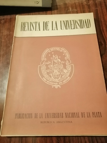 Revista De La Universidad De La Plata N°9 1959