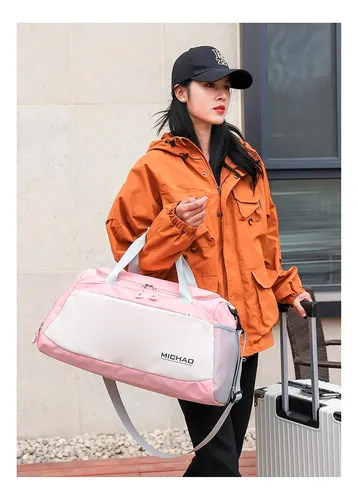 Bolso Deportivo Para Viaje, Gym Impermeable Gran Capacidad