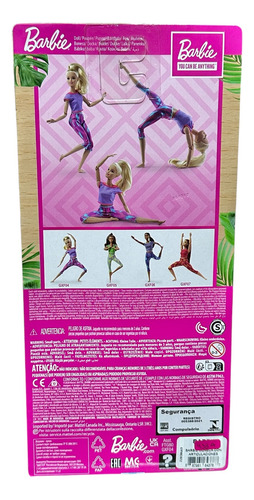 Barbie Made To Move Yoga Rubia 433a