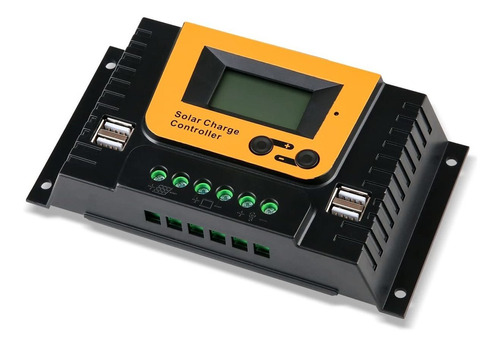 Regulador Control Carga Panel Solar Interruptor Automatico V