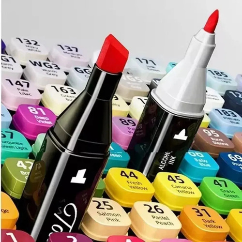 Set De Lápices Para Colorear De Doble Punta, 36 Colores, Más