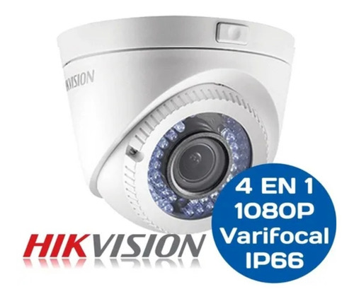 Camara Domo Varifocal 1080p Hikvision 4en1 2m 2,8-12mm Ip66