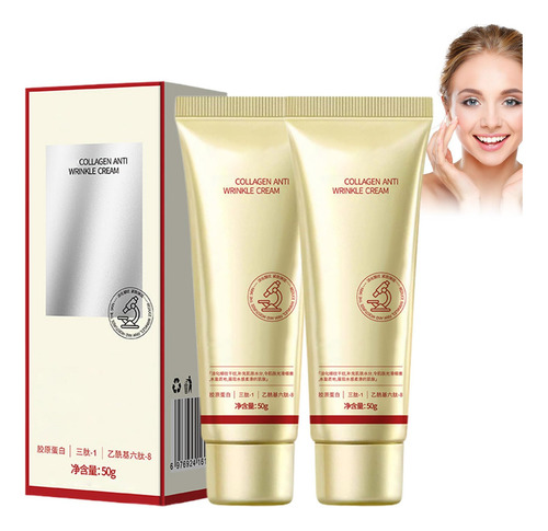 Crema Antiarrugas Con Colágeno Dorado (2 Uds.)