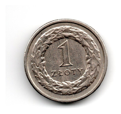 Polonia Moneda De 1 Zloty Año 1991 Km#282