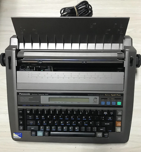 Maquina De Ecribir Panasonic R640 Para Repuestos. (Usado)