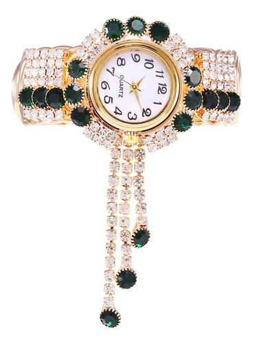 Reloj De Pulsera De Lujo Con Diamantes De Imitación Para Muj