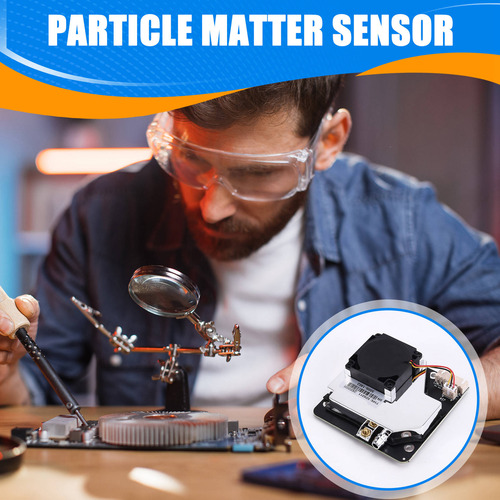 Sensor De Partículas Pm2.5 Sds011 Rango De Detección 0.3-10