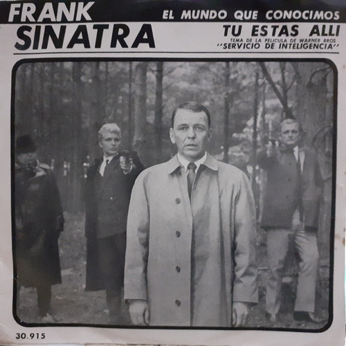 Frank Sinatra El Mundo Que Conocimos Vinilo 9 Simple