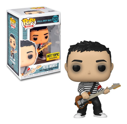 Funko Pop Fall Out Boy - Pete Wentz #212 Exclusivo