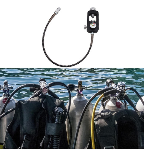 Scuba Adaptador Hpa Tank Relly Station 5000psi