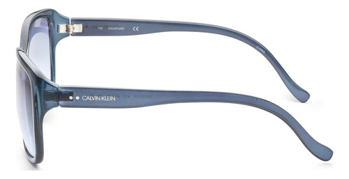 Calvin Klein - Lentes De Sol Ck20518s-410 Para Mujer Lente Azul Varilla Azul Armazón Azul