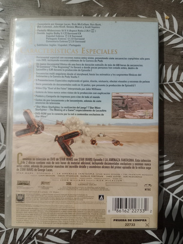 Star Wars (episodios 1, 2 Y 3) (Usado)
