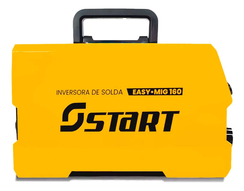 Maquina De Solda Elétrica Inversora Mma Máscara + Acessórios Cor Amarelo