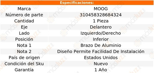 Set 2 Rotulas Del Inf Chevrolet Cheyenne 14-16 Moog