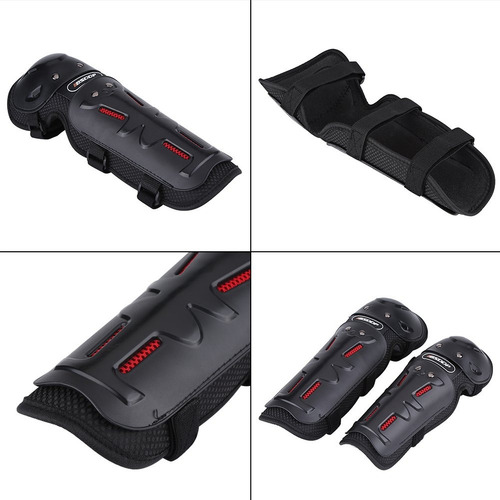 Coderas Rodilleras Protectoras Para Motocicleta Ajustables