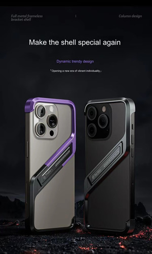 Funda De Teléfono De Aleación De Lujo Para iPhone 16/15/14/1