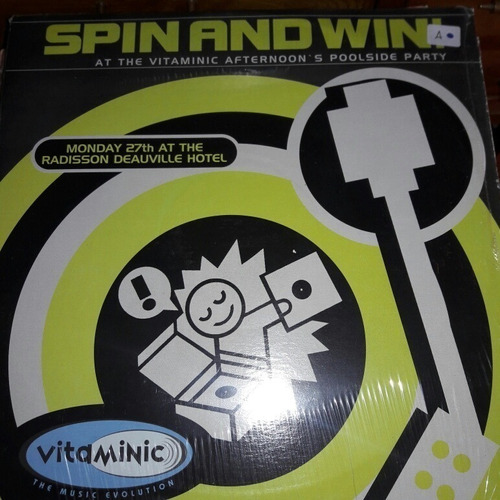 Vinilo Spin And Wini Vitaminic The Music Evolution E1