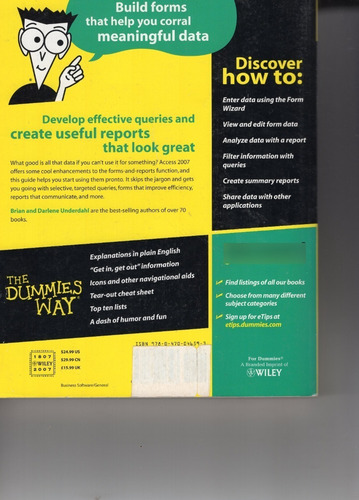 Microsoft Access 2007 Forms & Reports For Dummies