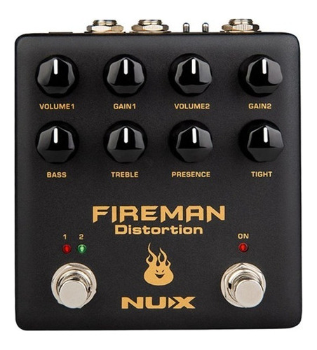 Pedal Guitarra Nux Nds-5 Fireman Distortion