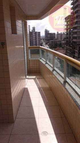 Apartamento À Venda, 75 M² Por R$ 360.000,00 - Caiçara - Praia Grande/sp - Ap5591