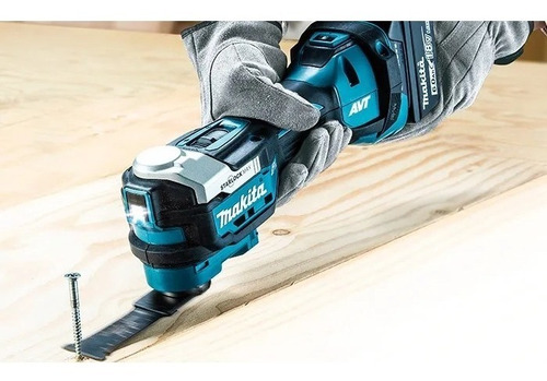 Imagem 7 de 8 de Multiferramenta 2 Baterias 18v 3ah Dtm52z Makita Bivolt