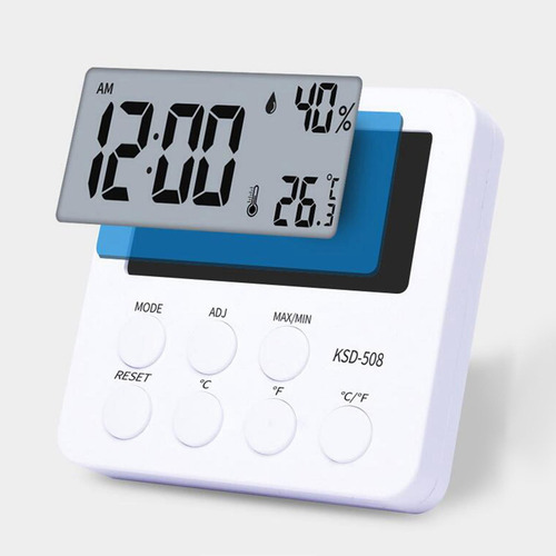 Medidor Eletrônico De Umidade E Temperatura, Medidor De