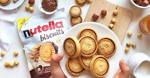 Nutella Biscuits 276g Galletas Rellena Nutella Importadas
