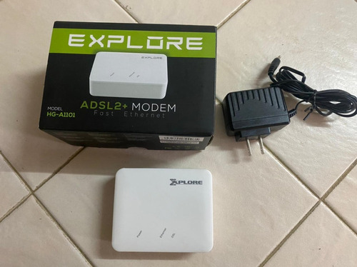 Modem Explore Hg-a1101 Adsl2+ Internet Banda Ancha Telefonía