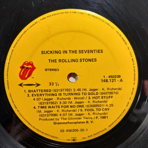 Imagem 3 de 6 de Vinil Lp The Rolling Stones Sucking In The Seventies