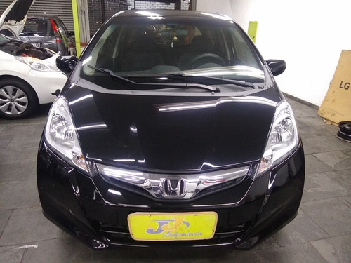 Imagem 2 de 12 de Honda Fit 1.4 Lx Flex 5p Completo Airbags E Abs 2013 Preto
