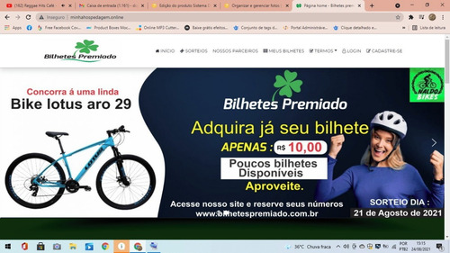 Imagem 6 de 7 de Criação De Site Para Rifas