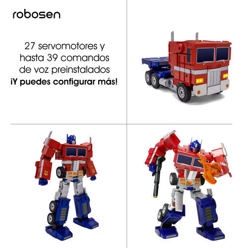 Robot A Control Remoto Optimus Prime Transformers Robosen