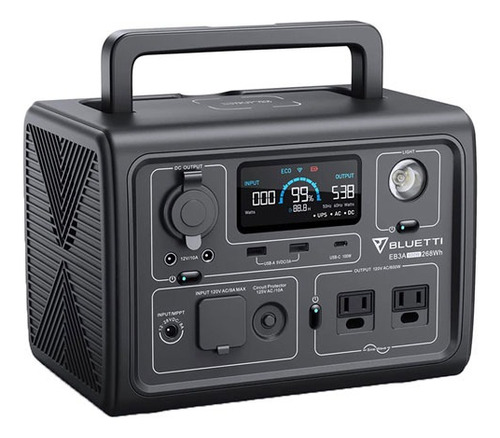 Bluetti Eb3a Portable Power Station - 600 Watts Hgfrlll
