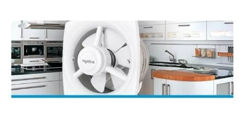 Extractor De Aire Baño Cocina 100mm Grafito Hydra Hy-vf100g