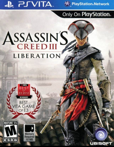 Assassins Creed Ill Liberation - Ubisoft - Ps Vita - 